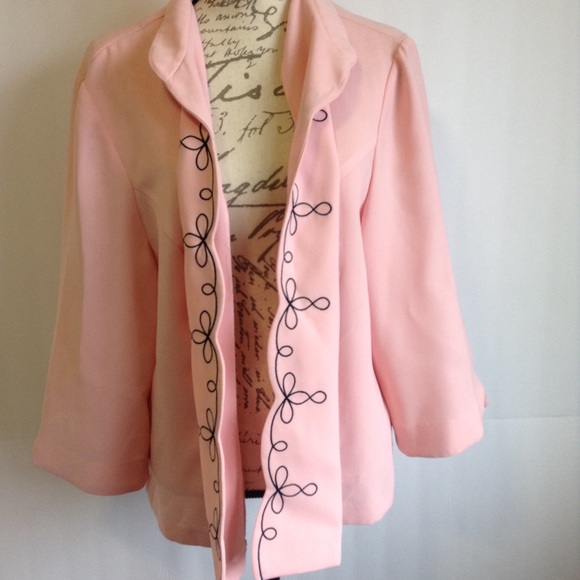 pink coat size 22